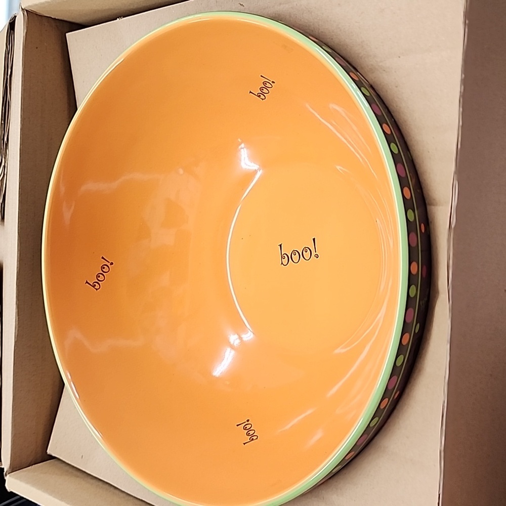 Longaberger Halloween Party Bowl